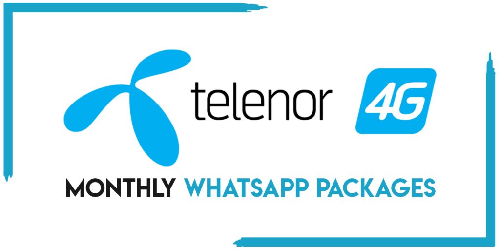 Telenor Monthly WhatsApp Packages