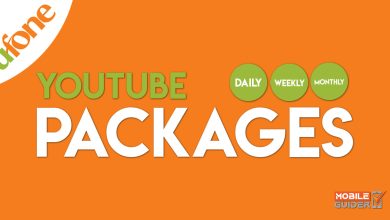 Ufone YouTube Packages