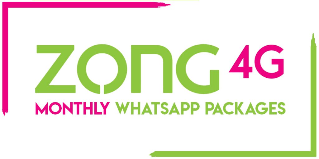 Zong Monthly WhatsApp Packages
