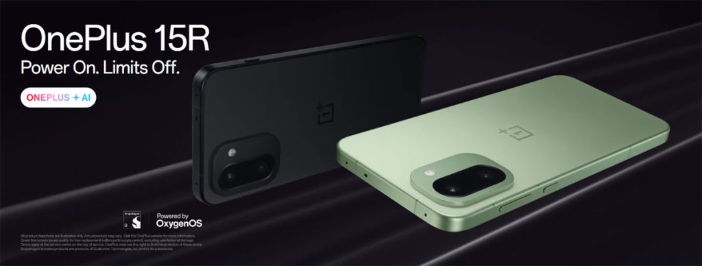 OnePlus 15R Banner