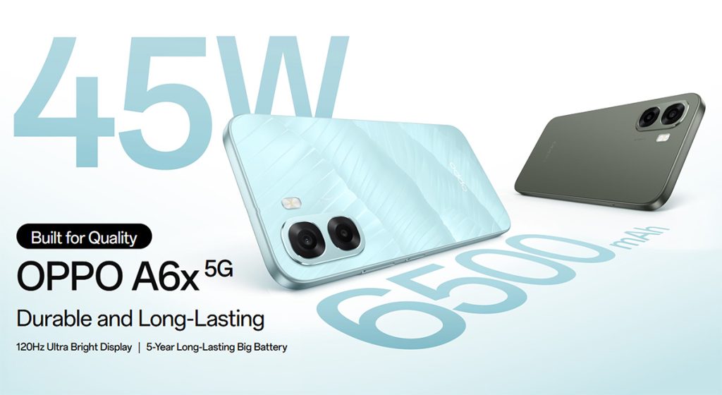 Oppo A6x 5G Banner