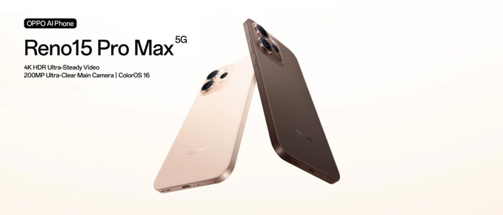 Oppo Reno15 Pro Max Banner