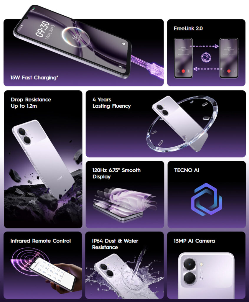 Tecno Spark Go 3 Features