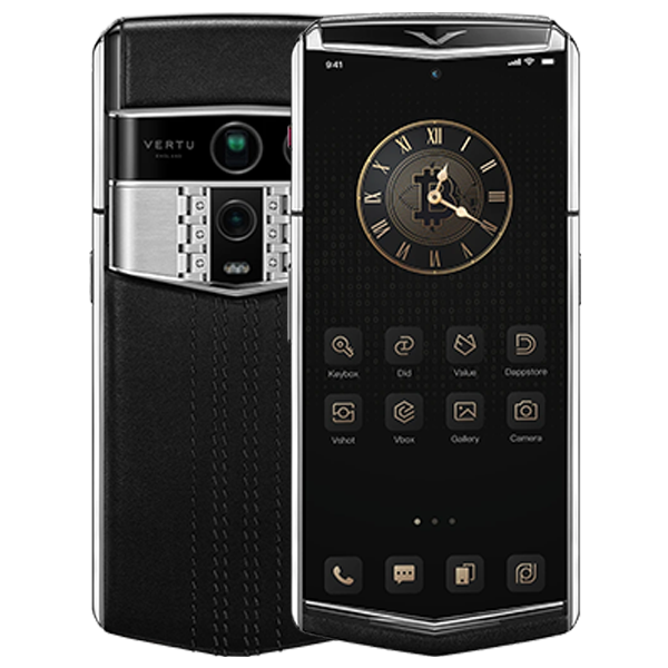 Vertu Agent Q Calfskin Black