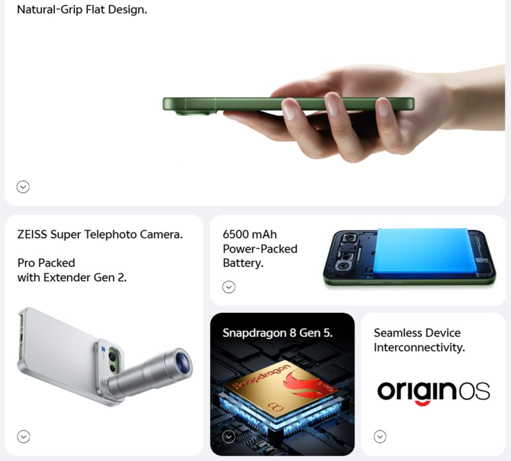 Vivo X300 FE 5G Features