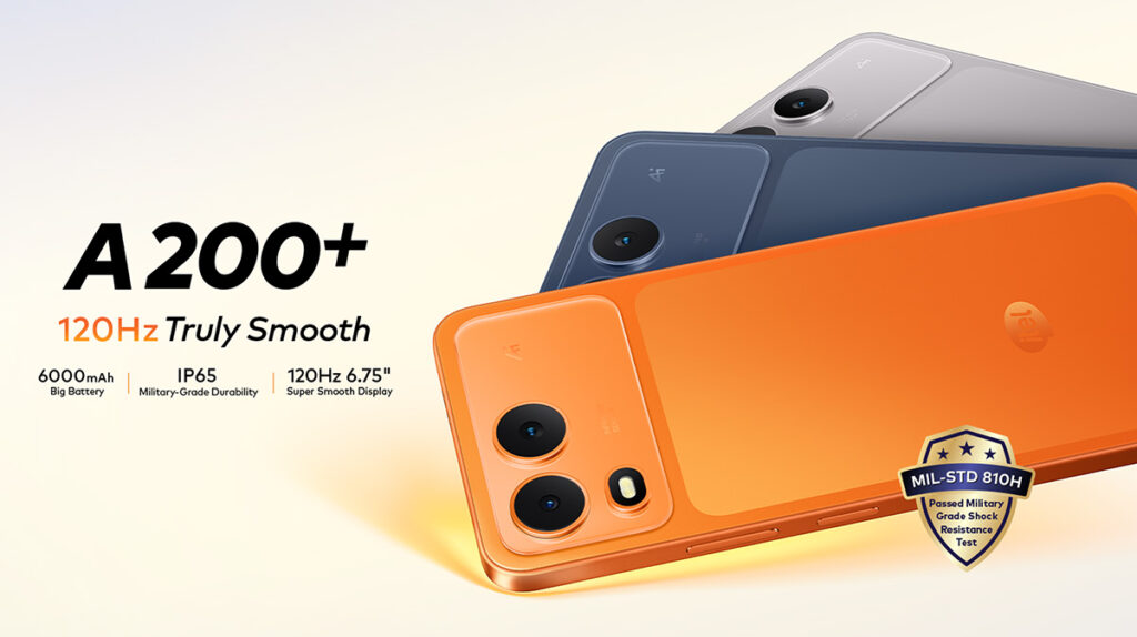 itel A200 Plus Banner