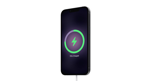 Apple iPhone 17e Looooong battery life.Long battery life. Fast charging with USB‑C and now with MagSafe