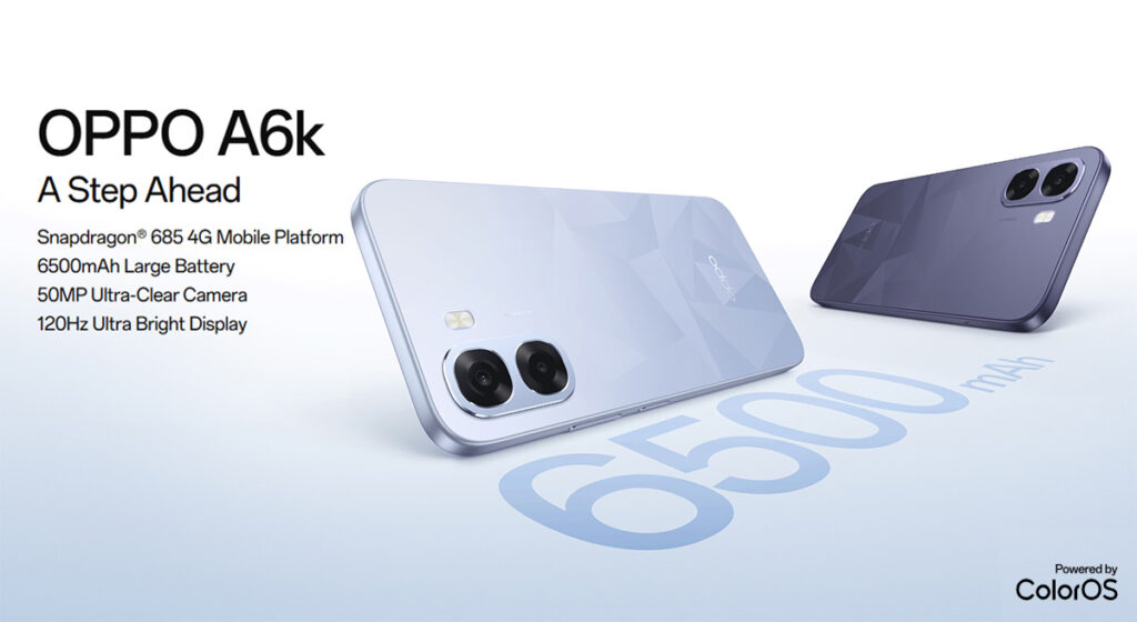 Oppo A6k Banner