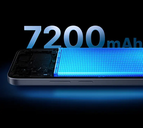 iQOO Z11x 7200 mAh Large Battery & 44W FlashCharge