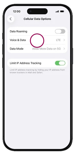 Enable Zong 5G on your Apple iPhone Air Voice & Data