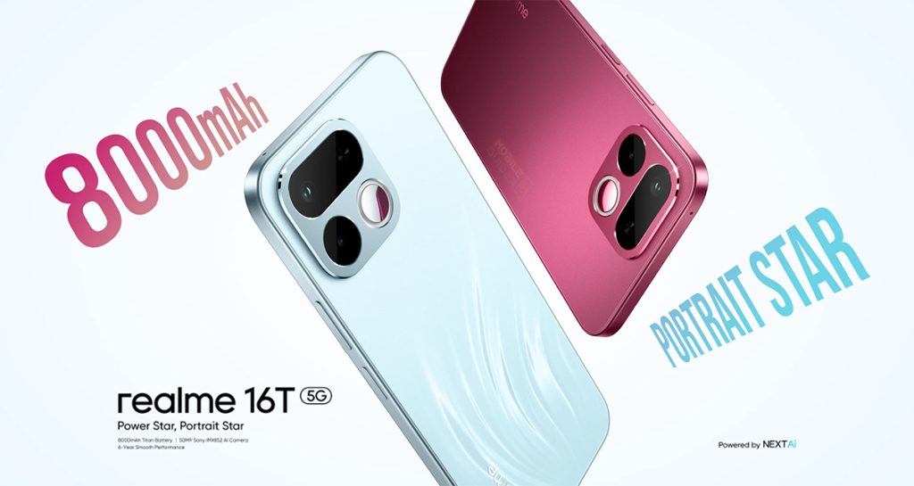 Realme 16T Banner