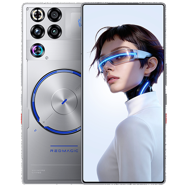 RedMagic 11S Pro Plus Deuterium Edge Transparent Silver Wing