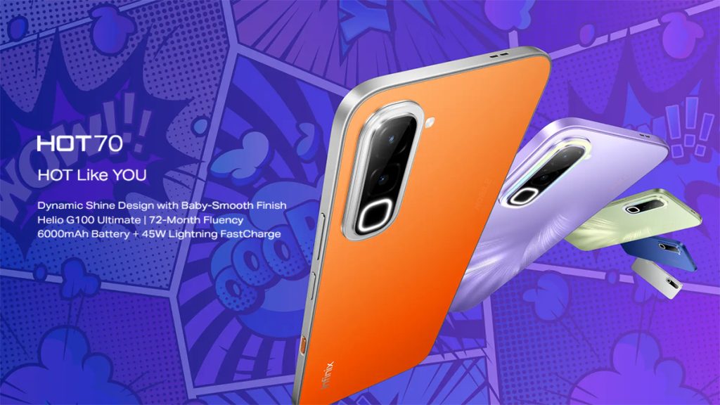 Infinix Hot 70 Banner