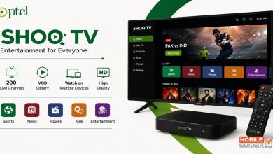 PTCL Shoq TV Packages