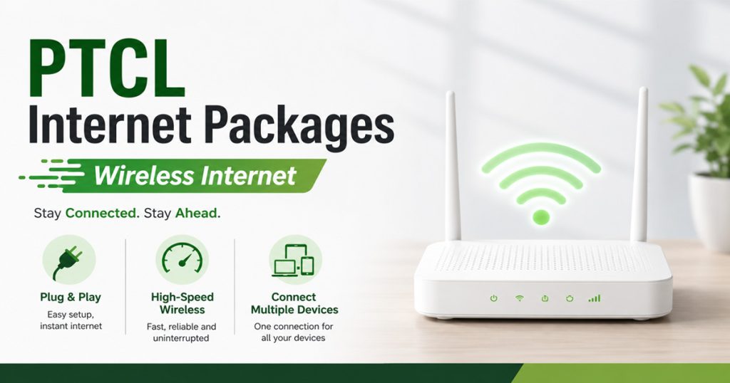 Wireless – PTCL Internet Packages