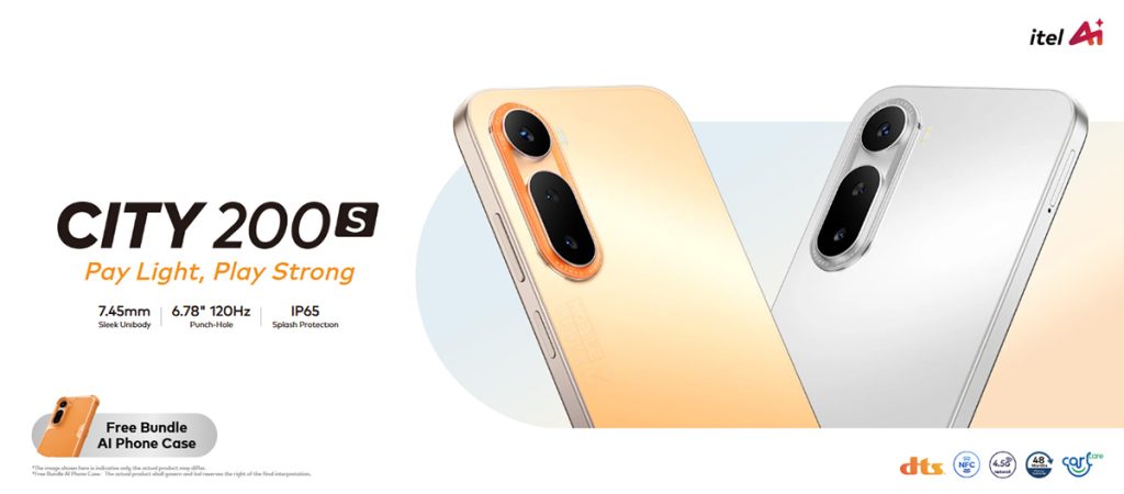 itel City 200s Banner