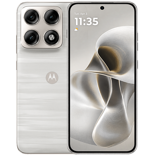 Motorola Edge 70 Pro 5G Pantone Lily White