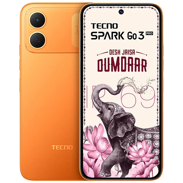 Tecno Spark Go 3 Pro Orange