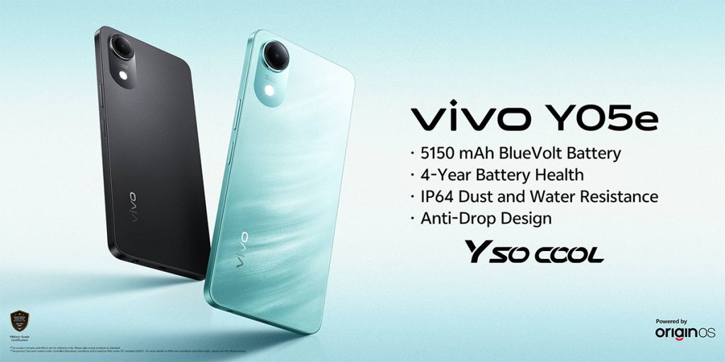 Vivo Y05e Banner
