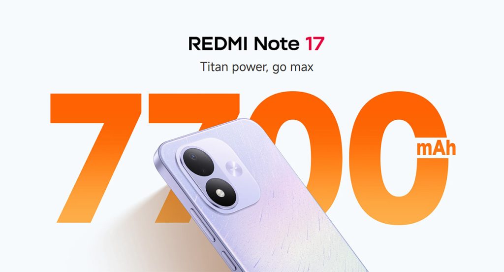 Xiaomi Redmi Note 17 Banner