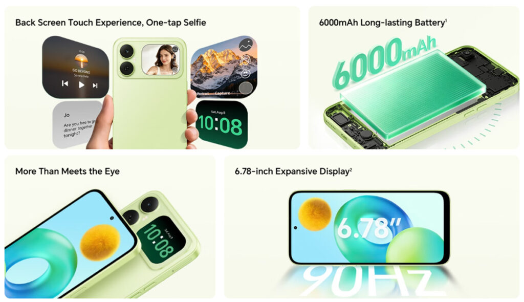 Honor Play20C Features