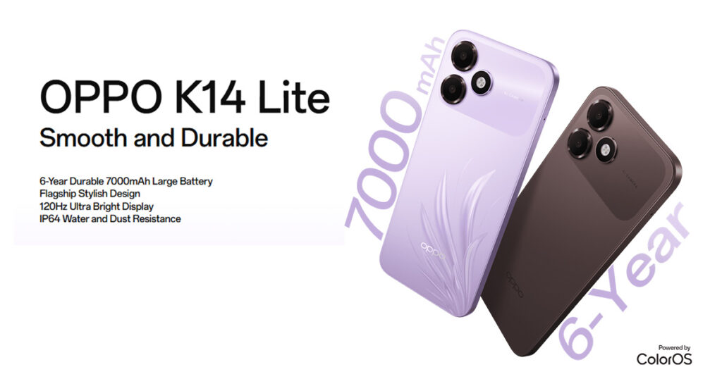 Oppo K14 Lite Banner