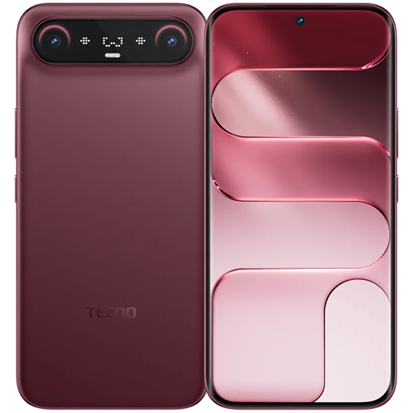 Tecno Camon Air Burgundy Red