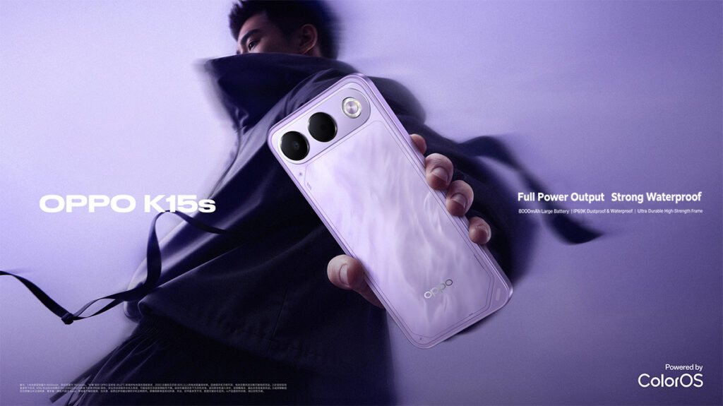 Oppo K15s 5G Banner