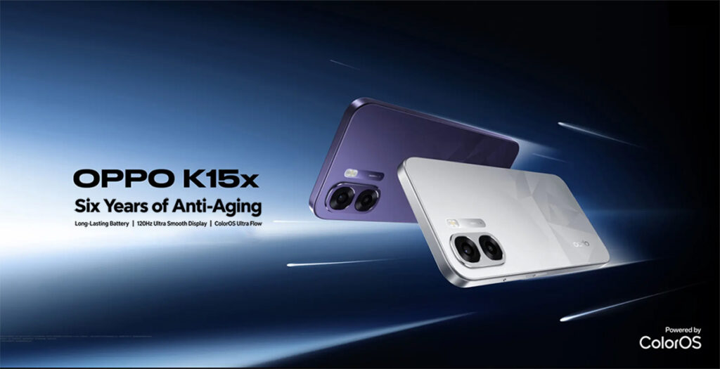 Oppo K15x 5G Banner