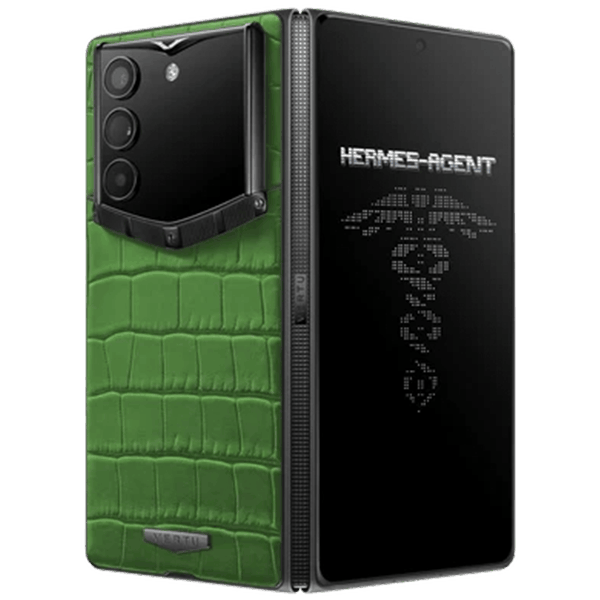 Vertu AlphaFold Alligator Skin Bamboo Green