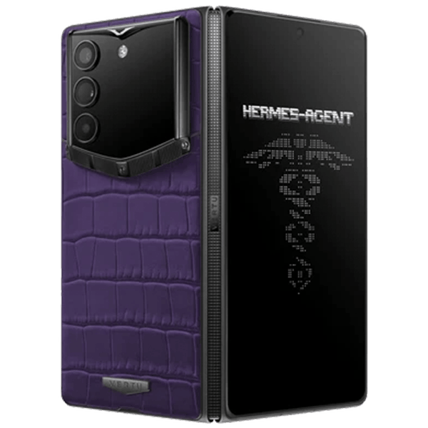 Vertu AlphaFold Alligator Skin Grape Purple
