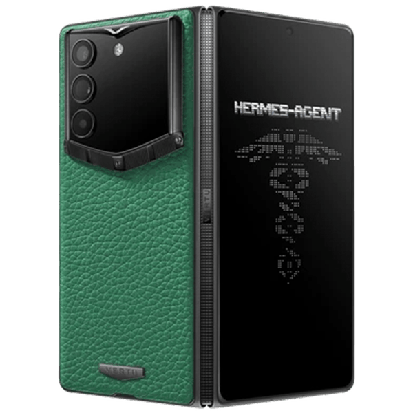 Vertu AlphaFold Grained Calfskin Bamboo Green