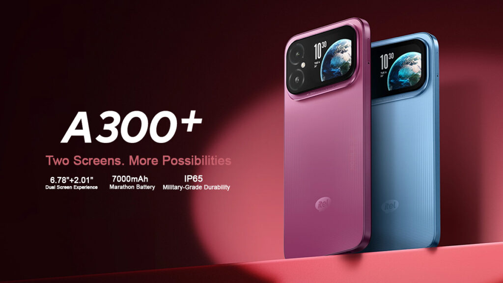 itel A300 Plus Banner